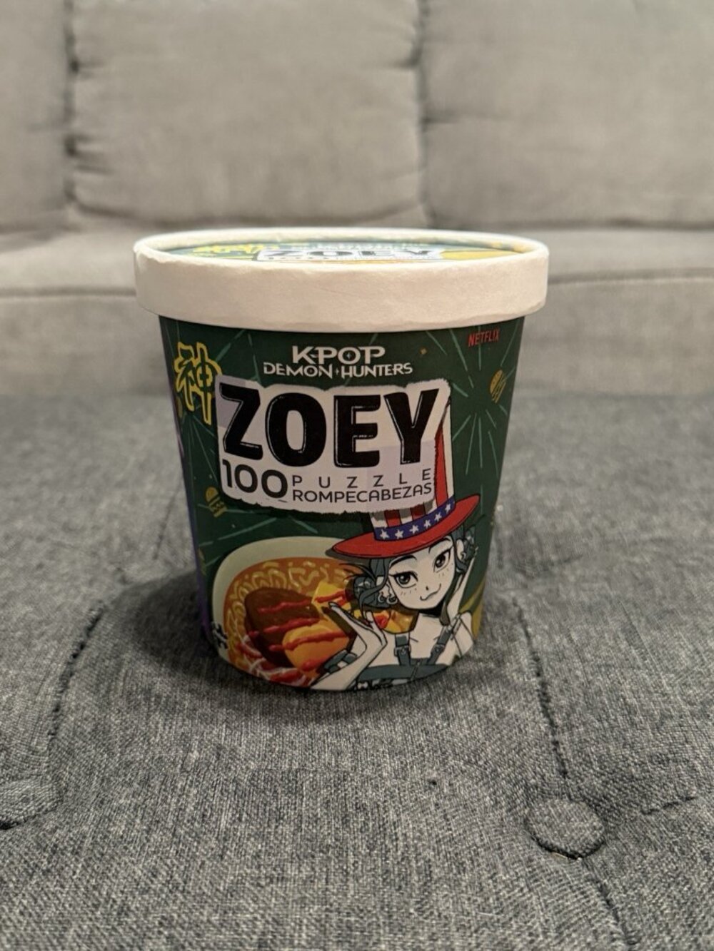 Buffalo Games K-Pop Demon Hunters Puzzle Ramen Noodles New